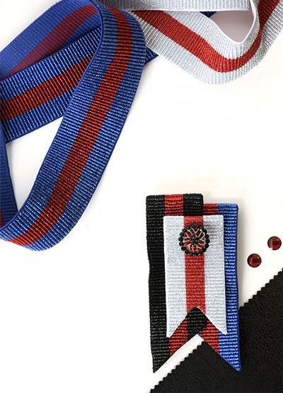 broche, pins, mode, trends, élastique, tripe